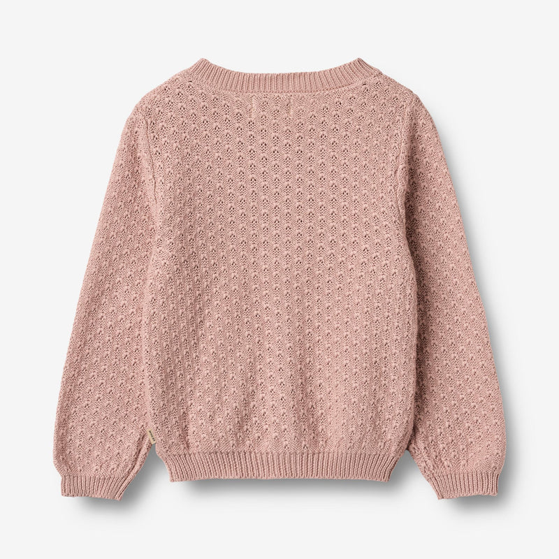 Wheat Main Strik Cardigan Magnella Cardigan 2487 rose powder