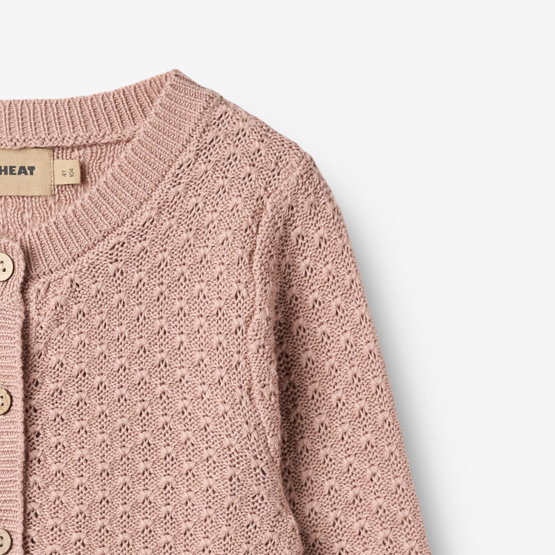 Wheat Main Strik Cardigan Magnella Cardigan 2487 rose powder