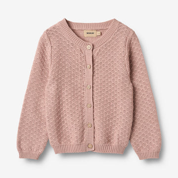 Wheat Main Strik Cardigan Magnella Cardigan 2487 rose powder