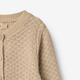 Wheat Main Strik Cardigan Magnella Cardigan 3354 warm sand