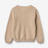 Wheat Main Strik Cardigan Magnella Cardigan 3354 warm sand