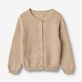 Wheat Main Strik Cardigan Magnella Cardigan 3354 warm sand