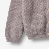 Wheat Main Strik Cardigan Magnella Cardigan 9531 dusty purple