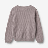 Wheat Main Strik Cardigan Magnella Cardigan 9531 dusty purple