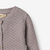 Wheat Main Strik Cardigan Magnella Cardigan 9531 dusty purple