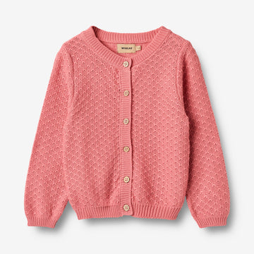 Wheat Main Strik Cardigan Magnella Cardigan 9568 soft pink