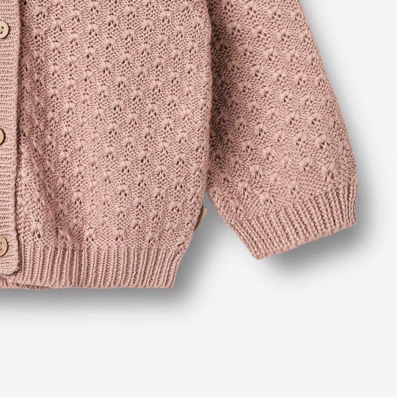 Wheat Main Strik Cardigan Magnella Cardigan 2487 rose powder