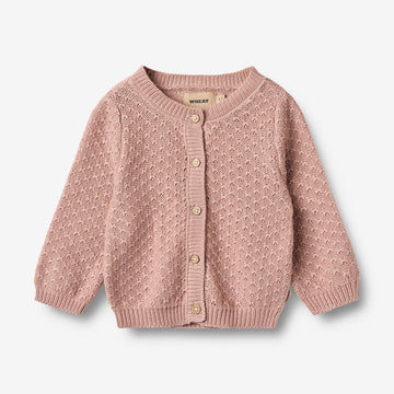 Wheat Main Strik Cardigan Magnella Cardigan 2487 rose powder