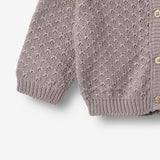 Wheat Main Strik Cardigan Magnella Cardigan 9531 dusty purple