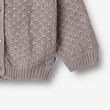 Wheat Main Strik Cardigan Magnella Cardigan 9531 dusty purple