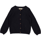 Wheat Main Strik Cardigan Magnella Knitted Tops 1378 midnight blue