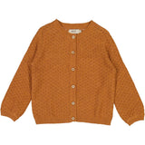 Wheat Main Strik Cardigan Magnella Knitted Tops 3025 cinnamon melange