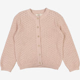 Wheat Strik Cardigan Magnella Knitted Tops 1356 pale lilac