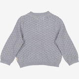 Wheat Strik Cardigan Magnella | Baby Knitted Tops 1528 cloudy sky