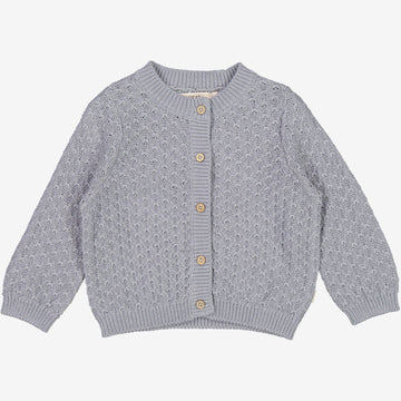 Wheat Main Strik Cardigan Magnella | Baby Knitted Tops 1528 cloudy sky