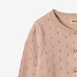 Wheat Main Strik Cardigan Maia Cardigan 2487 rose powder