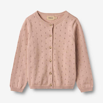 Wheat Main Strik Cardigan Maia Cardigan 2487 rose powder