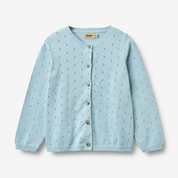 Wheat Main Strik Cardigan Maia Cardigan 2703 summer sky