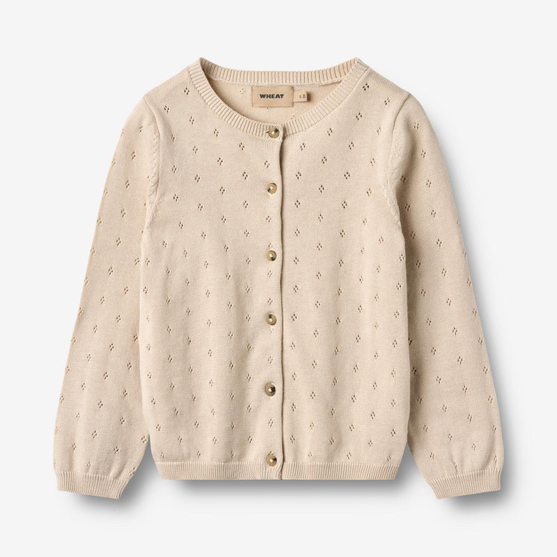 Wheat Main Strik Cardigan Maia Cardigan 3191 offwhite