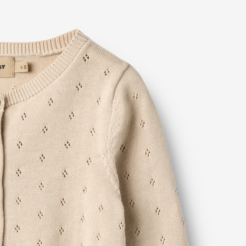 Wheat Main Strik Cardigan Maia Cardigan 3191 offwhite