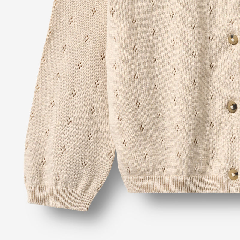 Wheat Main Strik Cardigan Maia Cardigan 3191 offwhite