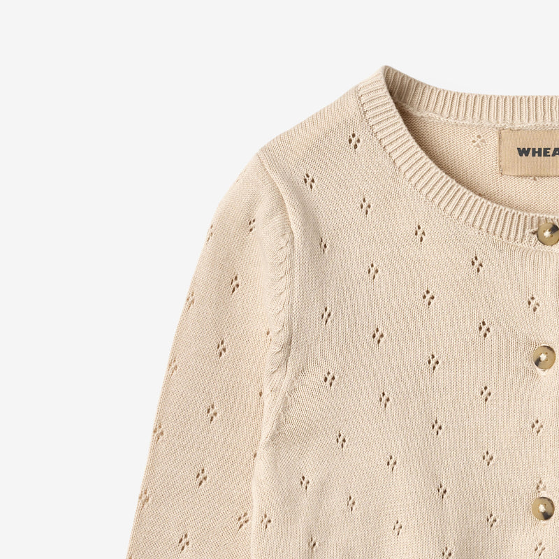 Wheat Main Strik Cardigan Maia Cardigan 3191 offwhite