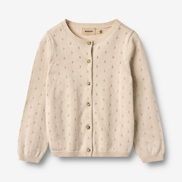 Wheat Main Strik Cardigan Maia Cardigan 3191 offwhite