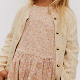 Wheat Main Strik Cardigan Maia Cardigan 3336 sandshell