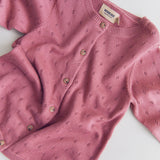 Wheat Main Strik Cardigan Maia Cardigan 9705 warm lilac