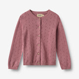 Wheat Main Strik Cardigan Maia Cardigan 9705 warm lilac