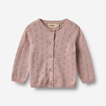 Wheat Main Strik Cardigan Maia Cardigan 1135 dry rose
