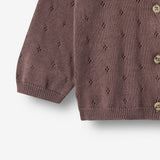 Wheat Main Strik Cardigan Maia Cardigan 2378 plum 