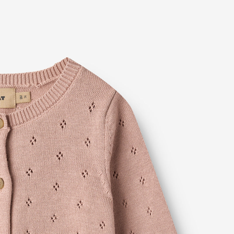 Wheat Main Strik Cardigan Maia Cardigan 2487 rose powder