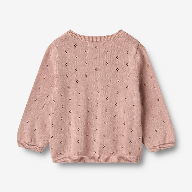 Wheat Main Strik Cardigan Maia Cardigan 2487 rose powder