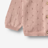 Wheat Main Strik Cardigan Maia Cardigan 2487 rose powder
