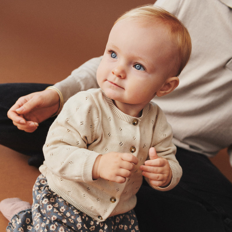 Wheat Main Strik Cardigan Maia Cardigan 3191 offwhite