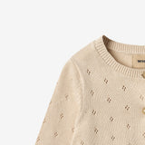 Wheat Main Strik Cardigan Maia Cardigan 3191 offwhite