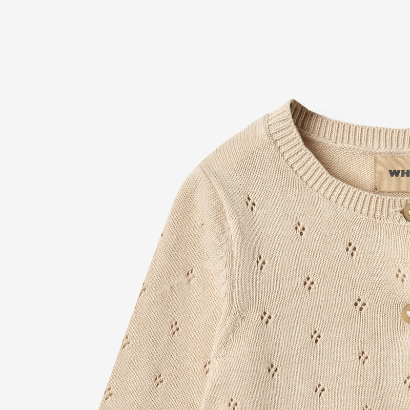 Wheat Main Strik Cardigan Maia Cardigan 3191 offwhite