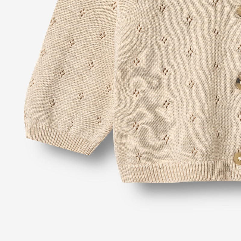 Wheat Main Strik Cardigan Maia Cardigan 3191 offwhite