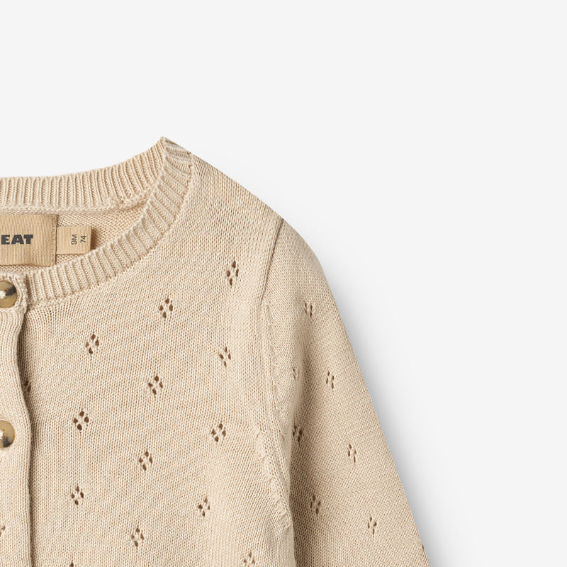Wheat Main Strik Cardigan Maia Cardigan 3191 offwhite