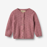 Wheat Main Strik Cardigan Maia Cardigan 9705 warm lilac