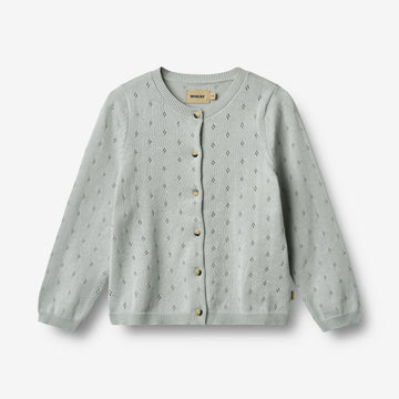 Wheat Main Strik Cardigan Maia Cardigan 1560 soft blue