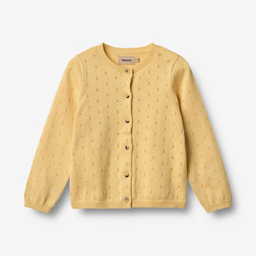 Wheat Main Strik Cardigan Maia Cardigan 9425 golden yellow