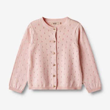 Wheat Main   Strik Cardigan Maia Knitted Tops 2281 rose ballet