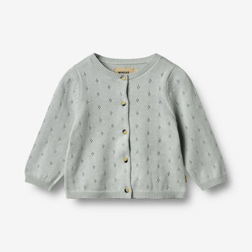 Wheat Main Strik Cardigan Maia Cardigan 1560 soft blue