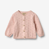 Wheat Main Strik Cardigan Maia Knitted Tops 2400 powder