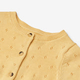 Wheat Main Strik Cardigan Maia Cardigan 9425 golden yellow