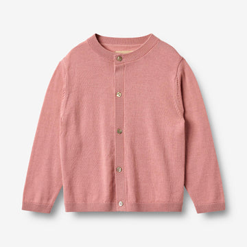Wheat Main Strik Cardigan Nico Knitted Tops 2026 rose