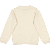 Wheat Main Strik Cardigan Ray Knitted Tops 1101 cloud melange