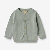 Wheat Main Strik Cardigan Sofus Knitted Tops 9567 soft rain